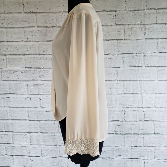 Jealous Tomato Sheer Cross Front Blouse Sheer - Picture 4 of 7